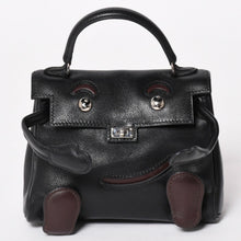 Load image into Gallery viewer, 極美品 HERMES エルメス ケリードール 黒 ブラックハンドバッグ 2000年限定 中古 4a004792