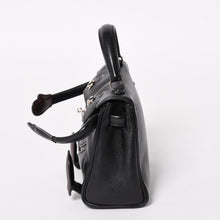 Load image into Gallery viewer, 極美品 HERMES エルメス ケリードール 黒 ブラックハンドバッグ 2000年限定 中古 4a004792