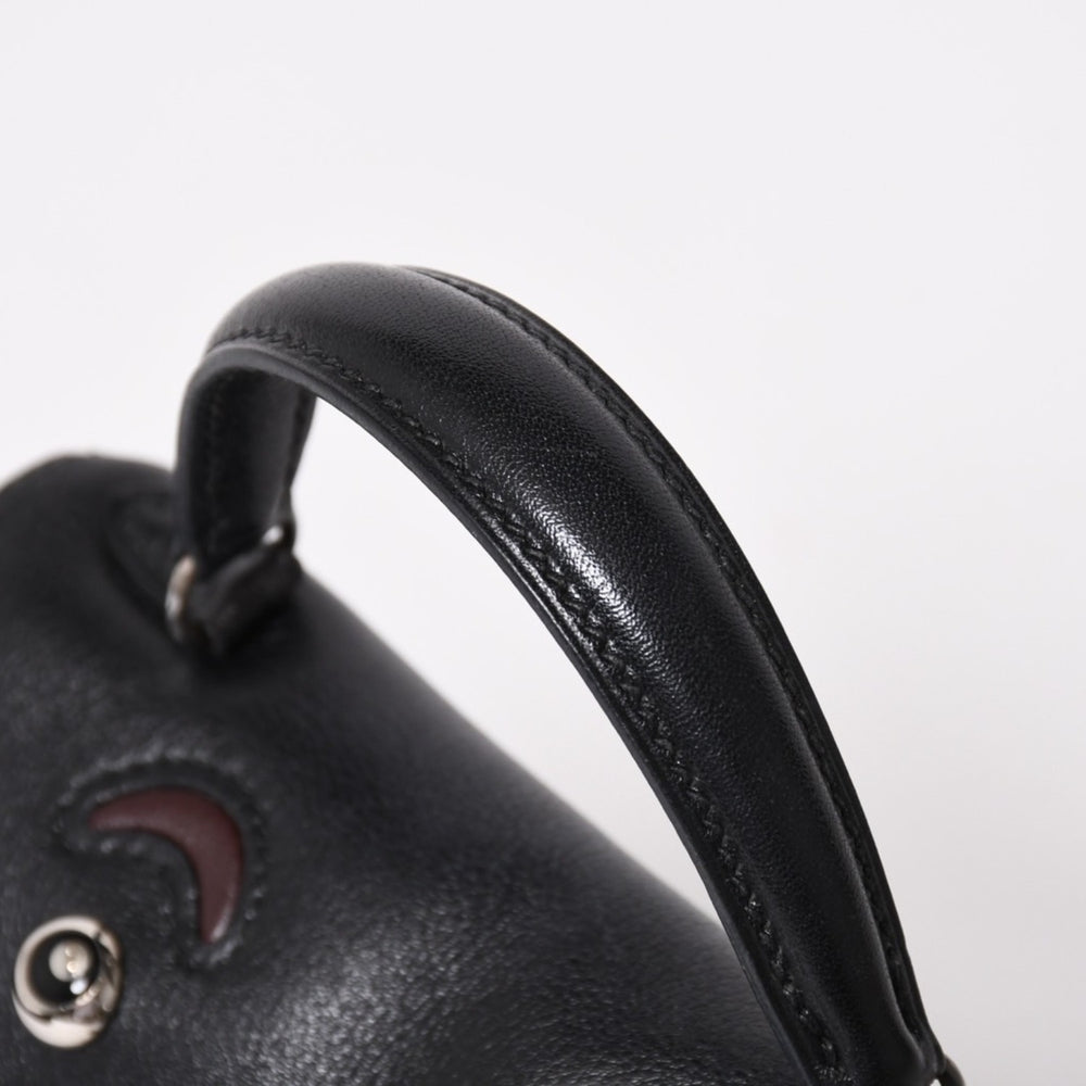 Very good condition HERMES Kelly Doll black black handbag 2000 limited used 4a004792
