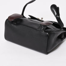 Load image into Gallery viewer, 極美品 HERMES エルメス ケリードール 黒 ブラックハンドバッグ 2000年限定 中古 4a004792