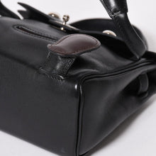 Load image into Gallery viewer, 極美品 HERMES エルメス ケリードール 黒 ブラックハンドバッグ 2000年限定 中古 4a004792