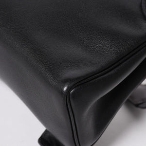 極美品 HERMES エルメス ケリードール 黒 ブラックハンドバッグ 2000年限定 中古 4a004792