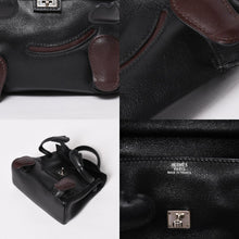 Load image into Gallery viewer, 極美品 HERMES エルメス ケリードール 黒 ブラックハンドバッグ 2000年限定 中古 4a004792