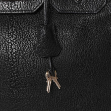 画像をギャラリービューアに読み込む, 極美品 エルメス HERMES オータクロア 32 ハンドバッグ シェーブル ブラック シルバー金具 レディース □K刻印 中古 4a004664
