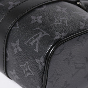 極美品 LOUIS VUITTON ルイヴィトン ハンドバッグ ショルダーバッグ キーポルXS 2WAY ブラック グレー M45947 中古 4a004671