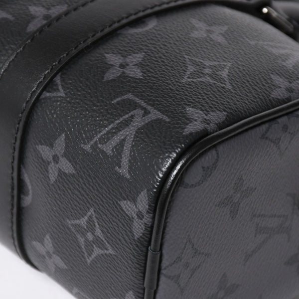 極美品 LOUIS VUITTON ルイヴィトン ハンドバッグ ショルダーバッグ キーポルXS 2WAY ブラック グレー M45947 中古 4a004671