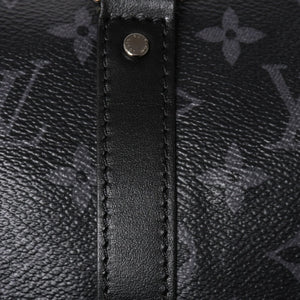 極美品 LOUIS VUITTON ルイヴィトン ハンドバッグ ショルダーバッグ キーポルXS 2WAY ブラック グレー M45947 中古 4a004671
