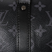 画像をギャラリービューアに読み込む, 極美品 LOUIS VUITTON ルイヴィトン ハンドバッグ ショルダーバッグ キーポルXS 2WAY ブラック グレー M45947 中古 4a004671