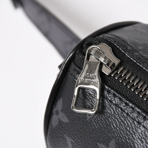 極美品 LOUIS VUITTON ルイヴィトン ハンドバッグ ショルダーバッグ キーポルXS 2WAY ブラック グレー M45947 中古 4a004671