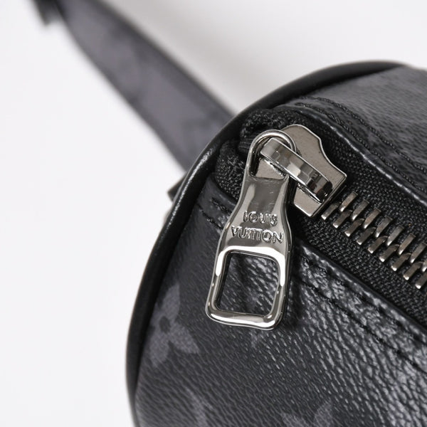 極美品 LOUIS VUITTON ルイヴィトン ハンドバッグ ショルダーバッグ キーポルXS 2WAY ブラック グレー M45947 中古 4a004671