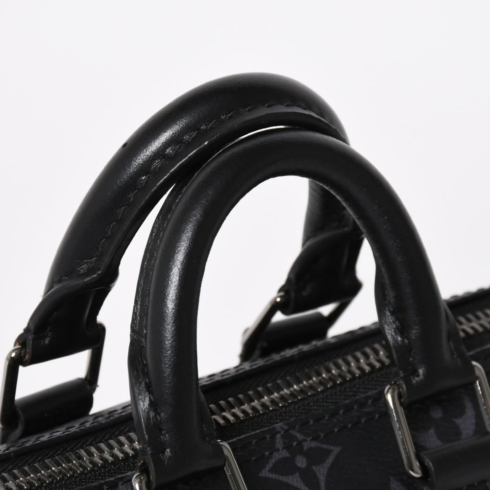極美品 LOUIS VUITTON ルイヴィトン ハンドバッグ ショルダーバッグ キーポルXS 2WAY ブラック グレー M45947 中古 4a004671