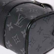 画像をギャラリービューアに読み込む, 極美品 LOUIS VUITTON ルイヴィトン ハンドバッグ ショルダーバッグ キーポルXS 2WAY ブラック グレー M45947 中古 4a004671