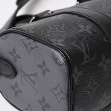 画像をギャラリービューアに読み込む, 極美品 LOUIS VUITTON ルイヴィトン ハンドバッグ ショルダーバッグ キーポルXS 2WAY ブラック グレー M45947 中古 4a004671