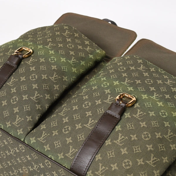 LOUIS VUITTON ルイヴィトン モノグラムミニ クロディーヌ TSTカーキ M42332 2WAY ハンドバッグ ショルダーバッグ 美品 中古 4a004683