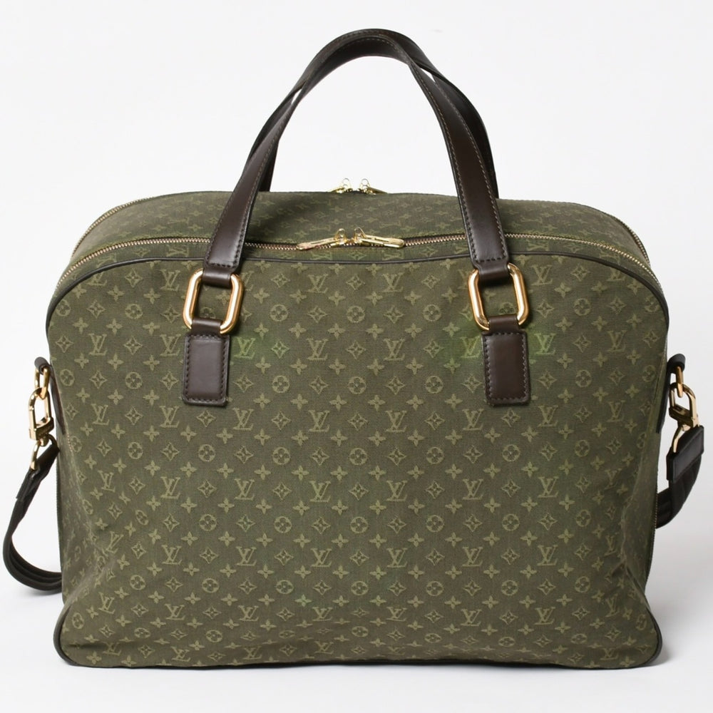 LOUIS VUITTON ルイヴィトン モノグラムミニ クロディーヌ TSTカーキ M42332 2WAY ハンドバッグ ショルダーバッグ 美品 中古 4a004683