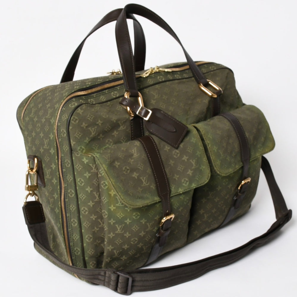 LOUIS VUITTON ルイヴィトン モノグラムミニ クロディーヌ TSTカーキ M42332 2WAY ハンドバッグ ショルダーバッグ 美品 中古 4a004683