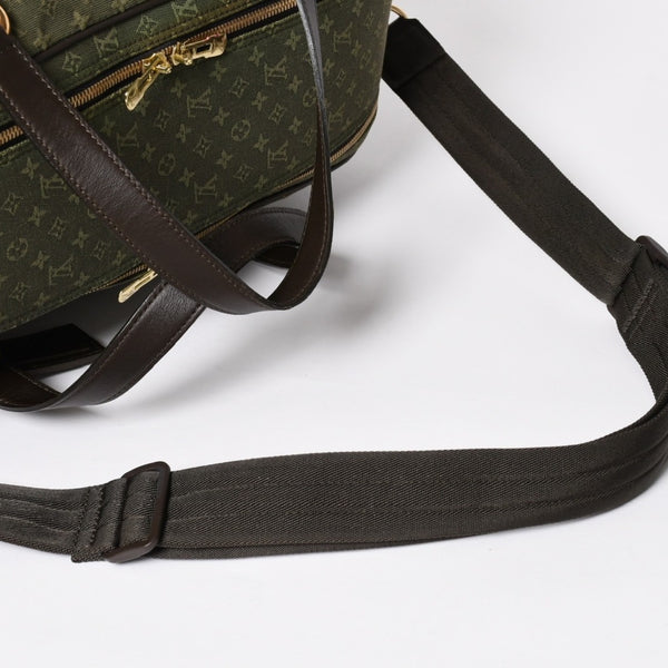LOUIS VUITTON ルイヴィトン モノグラムミニ クロディーヌ TSTカーキ M42332 2WAY ハンドバッグ ショルダーバッグ 美品 中古 4a004683
