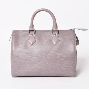 極美品 LOUIS VUITTON ルイヴィトン エピ スピーディ25 ラベンダー M43015 Hand Bag ハンドバッグ 中古 4a004679