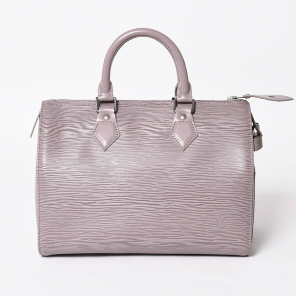 極美品 LOUIS VUITTON ルイヴィトン エピ スピーディ25 ラベンダー M43015 Hand Bag ハンドバッグ 中古 4a004679