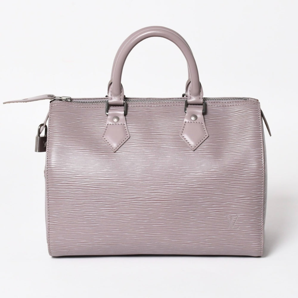 Very good condition LOUIS VUITTON Epi Speedy 25 Lavender M43015 Hand Bag Handbag Used 4a004679