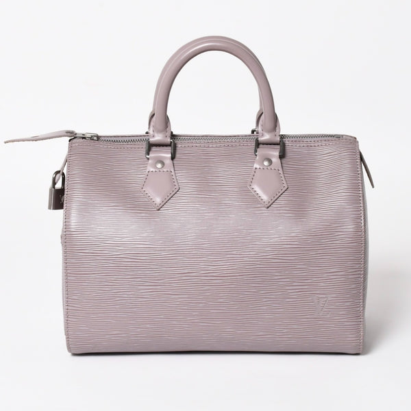 極美品 LOUIS VUITTON ルイヴィトン エピ スピーディ25 ラベンダー M43015 Hand Bag ハンドバッグ 中古 4a004679