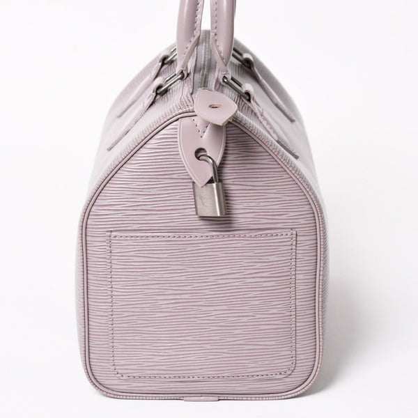 極美品 LOUIS VUITTON ルイヴィトン エピ スピーディ25 ラベンダー M43015 Hand Bag ハンドバッグ 中古 4a004679
