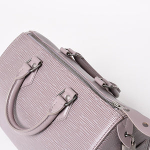 極美品 LOUIS VUITTON ルイヴィトン エピ スピーディ25 ラベンダー M43015 Hand Bag ハンドバッグ 中古 4a004679