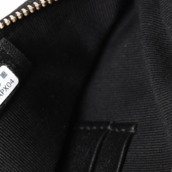 CHANEL シャネル マトラッセ ハートチェーン ウエストバッグ ミニバムバッグ AP3761 ランダム品番 ラムスキン ブラック ゴールド金具 美品 中古 4a004992