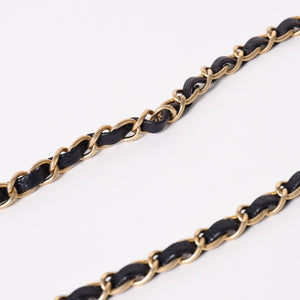 極美品 CHANEL シャネル ミニマトラッセ20 Sフラップ Sチェーンショルダーストラップ 21番台 ココマーク キャビアスキン ネイビー ゴールド金具 中古 4a004994