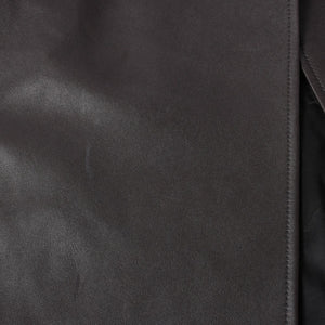 LOEWE ロエベ シングルブレスト レザーロングコート S540Y18L61 ブラウン ラムナッパレザー アウター 32サイズ スペイン製 美品 中古 4a004695