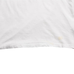 KAPITAL Capital 20 Jersey Smile Short Sleeve T-Shirt K2204SC102 Made in JAPAN Cotton White Brown Size 2 Good Condition Used 4c073560