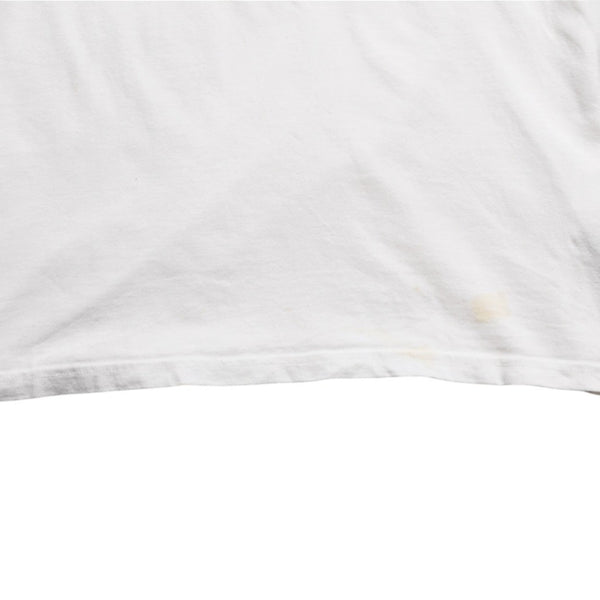 KAPITAL Capital 20 Jersey Smile Short Sleeve T-Shirt K2204SC102 Made in JAPAN Cotton White Brown Size 2 Good Condition Used 4c073560