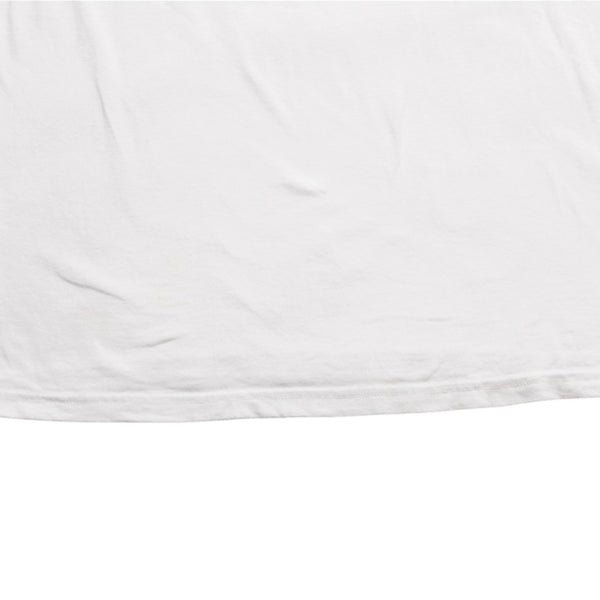 KAPITAL Capital 20 Jersey Smile Short Sleeve T-Shirt K2204SC102 Made in JAPAN Cotton White Brown Size 2 Good Condition Used 4c073560