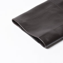 Load image into Gallery viewer, LOEWE ロエベ シングルブレスト レザーロングコート S540Y18L61 ブラウン ラムナッパレザー アウター 32サイズ スペイン製 美品 中古 4a004695