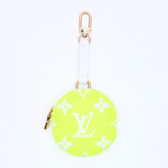 LOUIS VUITTON ルイヴィトン モノグラム チャーム エリプスBB用 イエロ- 黄色 アクセサリー 美品 中古 4a004438