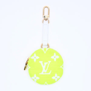 LOUIS VUITTON ルイヴィトン モノグラム チャーム エリプスBB用 イエロ- 黄色 アクセサリー 美品 中古 4a004438