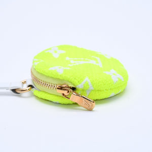 LOUIS VUITTON ルイヴィトン モノグラム チャーム エリプスBB用 イエロ- 黄色 アクセサリー 美品 中古 4a004438