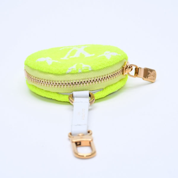 LOUIS VUITTON ルイヴィトン モノグラム チャーム エリプスBB用 イエロ- 黄色 アクセサリー 美品 中古 4a004438