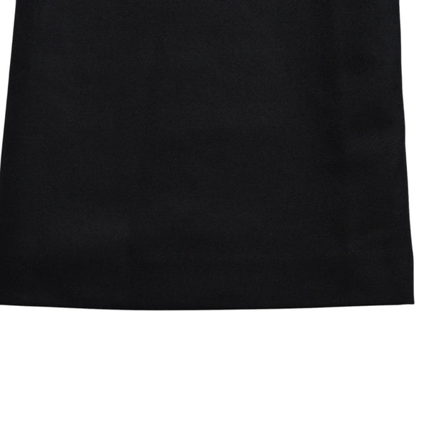 Very Good Condition CHANEL High Waist Marine Pants P59101V38602 Sailor Pants Marine Style Coco Mark Navy Black 40 Size Satin Switching Bottoms Used 4a004704