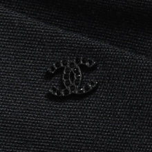 Load image into Gallery viewer, 極美品 CHANEL シャネル ハイウエスト マリンパンツ P59101V38602 セーラーパンツ マリンスタイル ココマーク ネイビー ブラック 40サイズ サテン切替 ボトムス 中古 4a004704