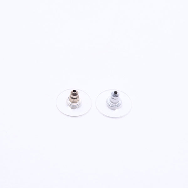 CHANEL Hoop Earrings Earrings Coco Mark Pink Silver 04P Engraved Weight Approx. 2.86g Good Condition Used 4c074886