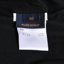 Load image into Gallery viewer, LOUIS VUITTON ルイヴィトン ブラックレザー トラッカージャケット HHL44EQXS 3rdタイプ ブラック 50サイズ シルバー金具 美品 中古 4a003314