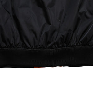 Very Good Condition PRADA Re-Nylon Triangle Logo Plate MA-1 Bomber Jacket Black Size M Used 4a004696