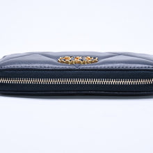 画像をギャラリービューアに読み込む, 極美品 CHANEL シャネル CHANEL19 コインケース 小銭入れ 29番台 ココマーク ラムスキン ネイビー ゴールド金具 中古 4a004716