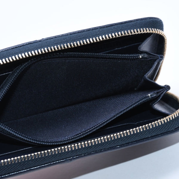 極美品 CHANEL シャネル CHANEL19 コインケース 小銭入れ 29番台 ココマーク ラムスキン ネイビー ゴールド金具 中古 4a004716