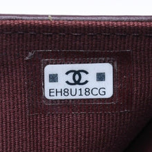 Load image into Gallery viewer, CHANEL シャネル コンパクトウォレット 三つ折り財布 ランダム番台 ココマーク キャビアスキン ブラック ゴールド金具 美品 中古 4a004625