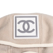 画像をギャラリービューアに読み込む, 極美品 CHANEL シャネル スポーツライン バラクラバ スキーマスク サイズM ココマークパッチ ポリエステル ベージュ 中古 4a004763