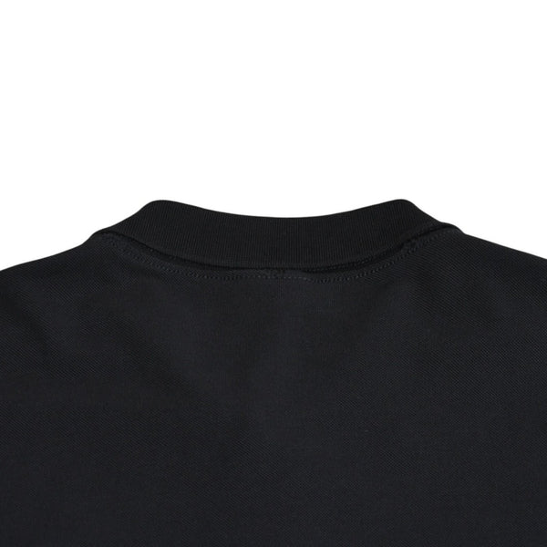 Very Good Condition BALENCIAGA Balenciaga Laurel Classic Polo Shirt Laurel BB Logo Black Drop Shoulder Red Embroidery L Size Used 4a004533