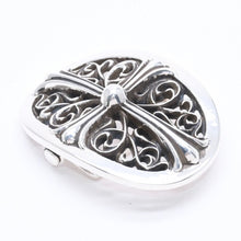 画像をギャラリービューアに読み込む, 極美品 CHROME HEARTS クロムハーツ BUCKLE CLASSIC OVAL CROSS 1.5 クラシックオーバルクロス バックル 1.5 重量約136.38g 中古 4a004719