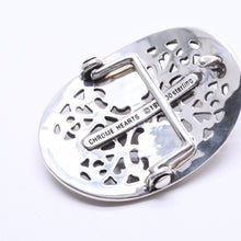 画像をギャラリービューアに読み込む, 極美品 CHROME HEARTS クロムハーツ BUCKLE CLASSIC OVAL CROSS 1.5 クラシックオーバルクロス バックル 1.5 重量約136.38g 中古 4a004719